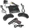 Игровая приставка 8 bit MOTO (440 в 1) + 440 встроенных игр + 2 геймпада + пистолет (Черная) для 8 bit, Денди (Dendy)